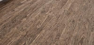 Modern kitchen LVP flooring installation completed project